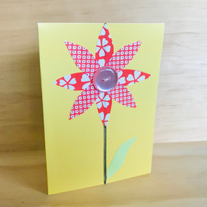 Handmade 3D Flower Greeting Cards