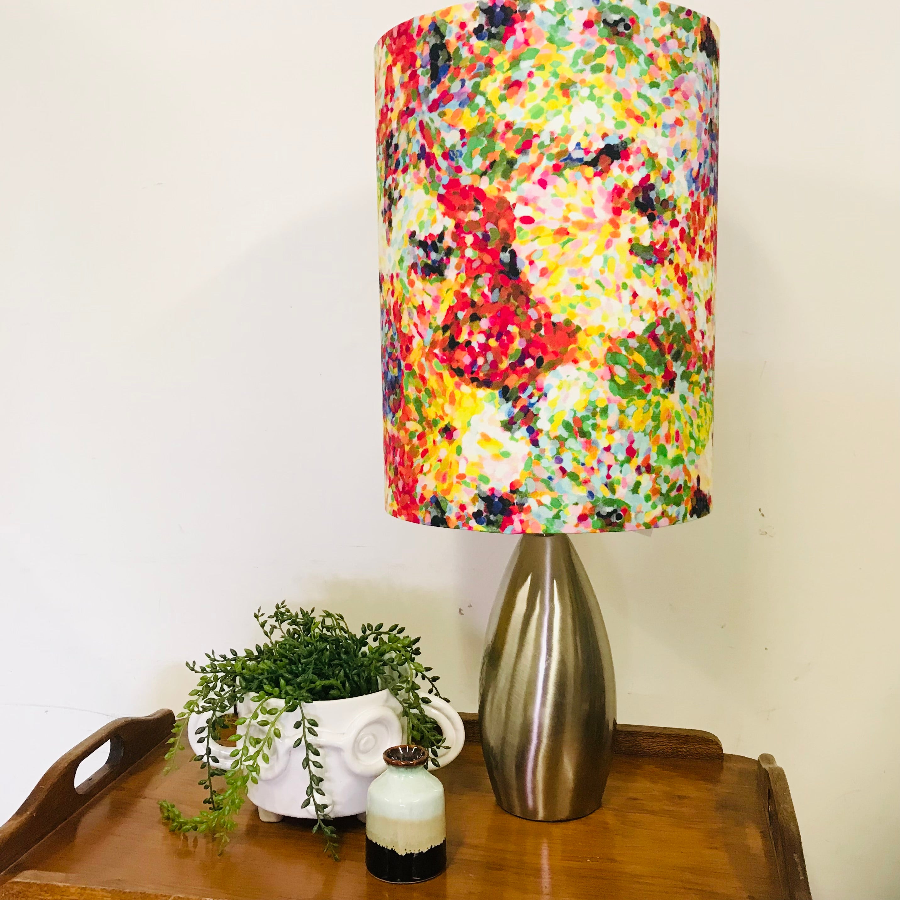 Custom Lamp Shade only - Impressionist Floral