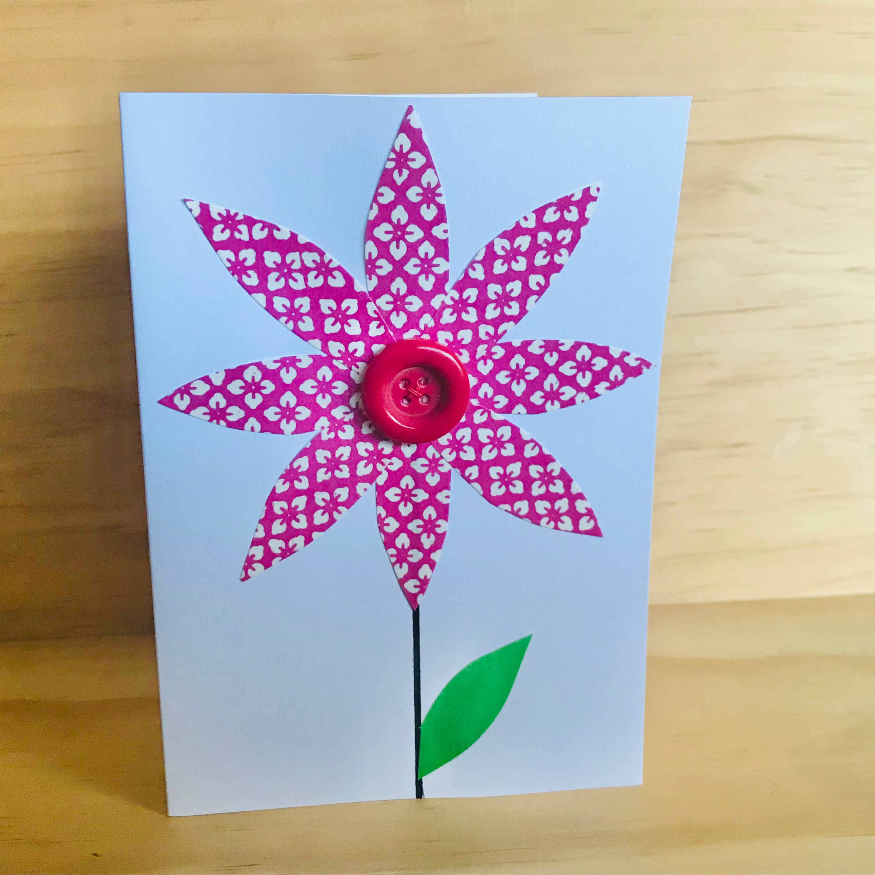 Handmade 3D Flower Greeting Cards